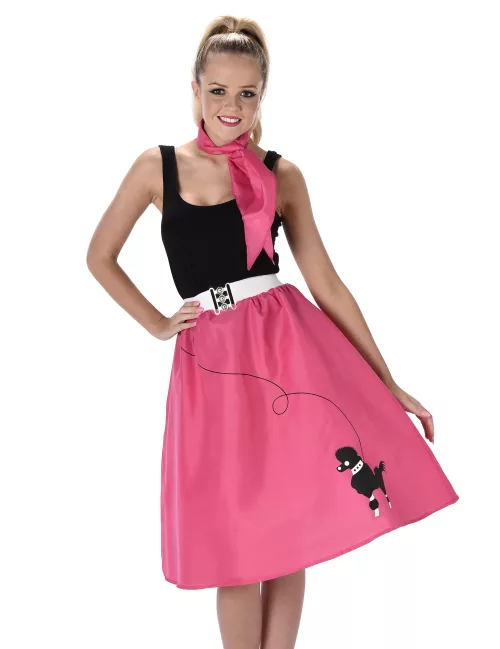 Photo du produit Déguisement années 50 fuschia femme