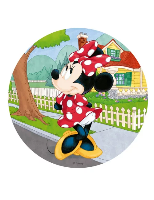 Photo du produit Disque en azyme Minnie 20 cm