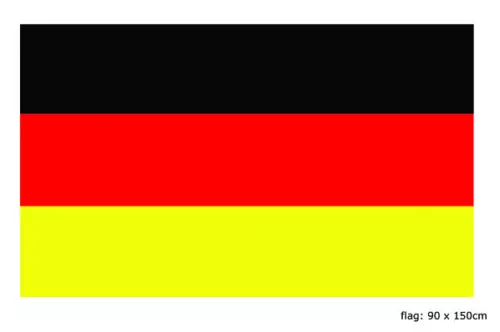 Photo du produit Drapeau supporter Allemagne 150 x 90 cm