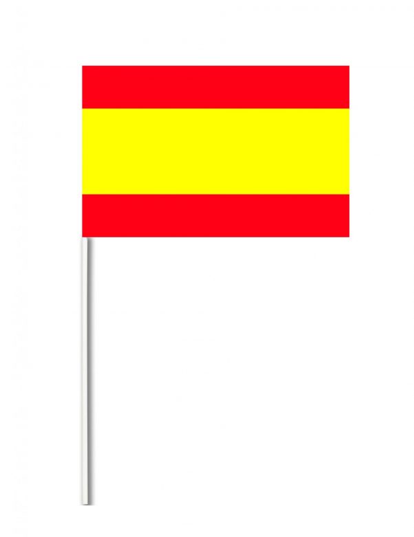 Photo du produit Drapeau papier Espagne 14 x 21 cm