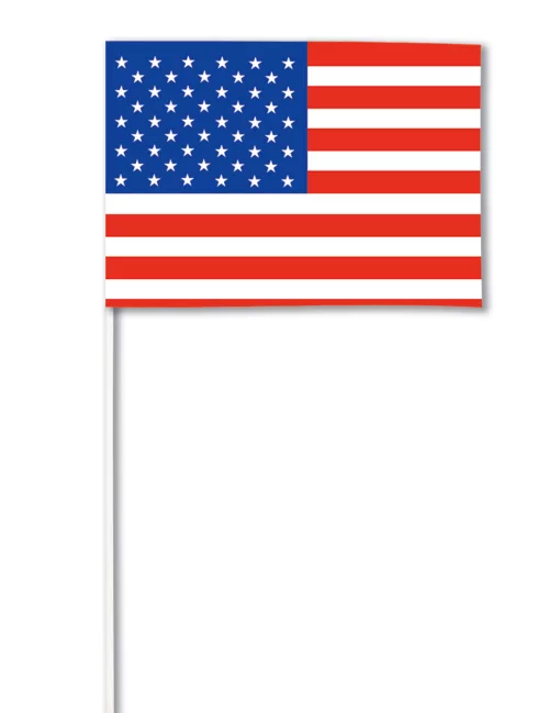 Photo du produit Drapeau papier USA 14 x 21 cm
