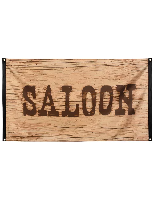 Photo du produit Drapeau Saloon Western Wild West 90 x 150 cm