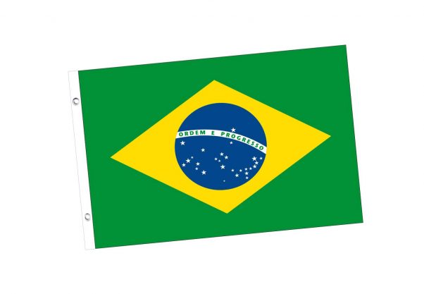 Photo du produit Drapeau supporter Brésil 150 x 90 cm