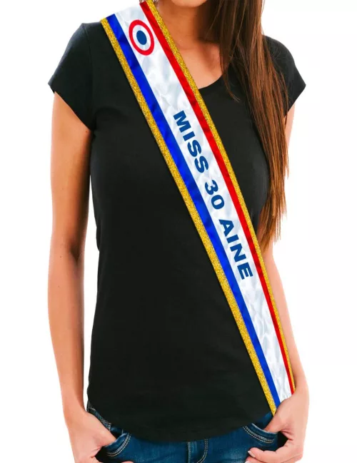 Photo du produit Echarpe miss 30aine