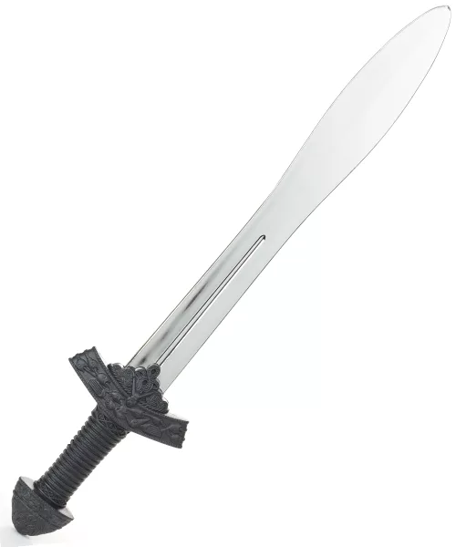 Photo du produit Epée chevalier médiéval enfant en plastique 56 cm