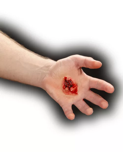 Photo du produit Fausse plaie blessure par balle adulte Halloween