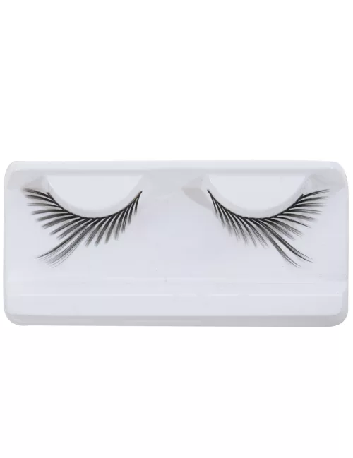 Photo du produit Faux cils longs noirs adulte