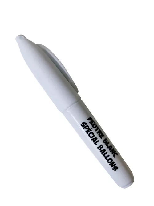 Photo du produit Mini feutre blanc spécial ballon