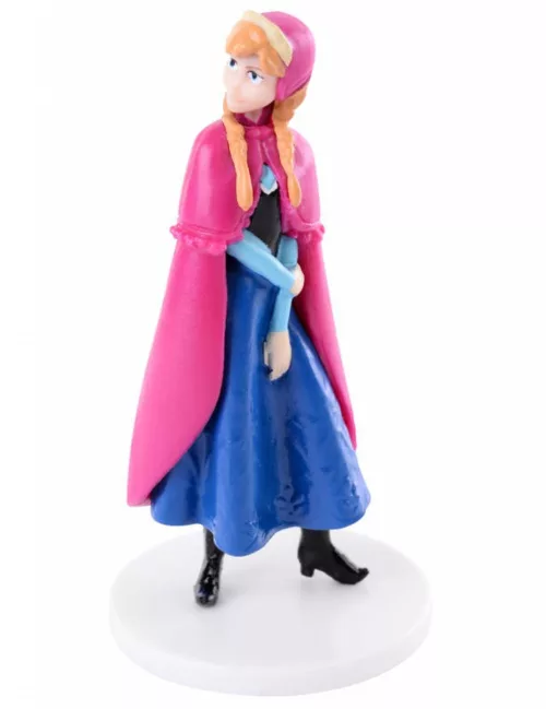 Photo du produit Figurine en plastique La Reine des Neiges Anna 8 cm