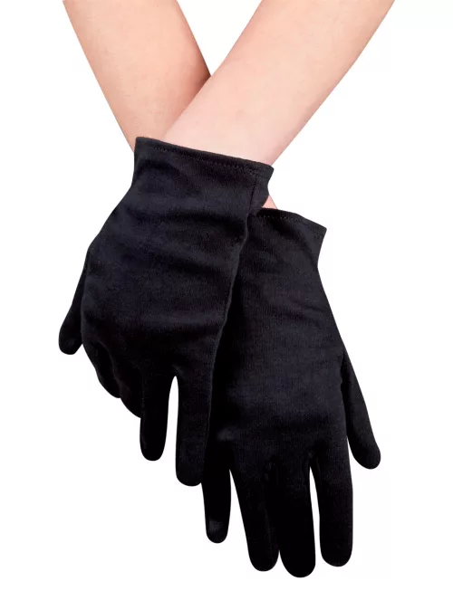 Photo du produit Gants courts noirs adulte