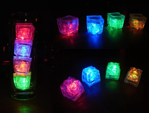 Photo du produit Glaçons lumineux LED