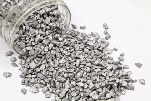 Photo du produit Gravillon de couleur argent 400 gr