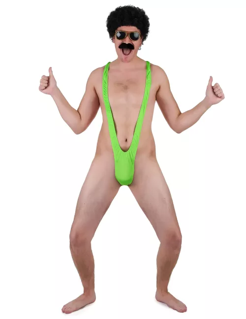 Photo du produit Mankini Vert Fluo Homme