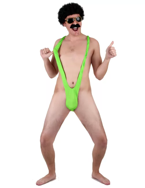 Photo du produit Mankini Vert Fluo Homme