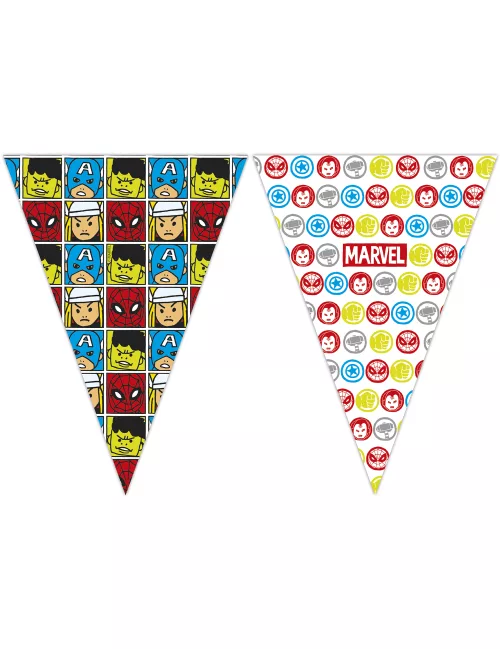Photo du produit Guirlande à fanions Avengers pop comic 2,3 x 25 cm