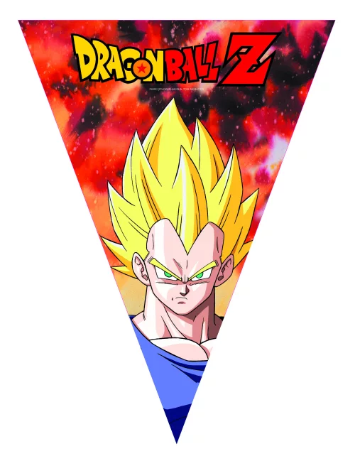 Photo du produit Guirlande fanions Dragon Ball Z 360 cm