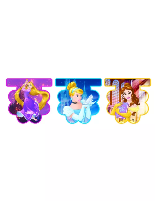 Photo du produit Guirlande fanions Princesses Disney Dreaming