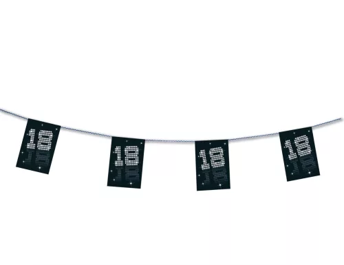Photo du produit Guirlande papier VIP 18 ans 4 m