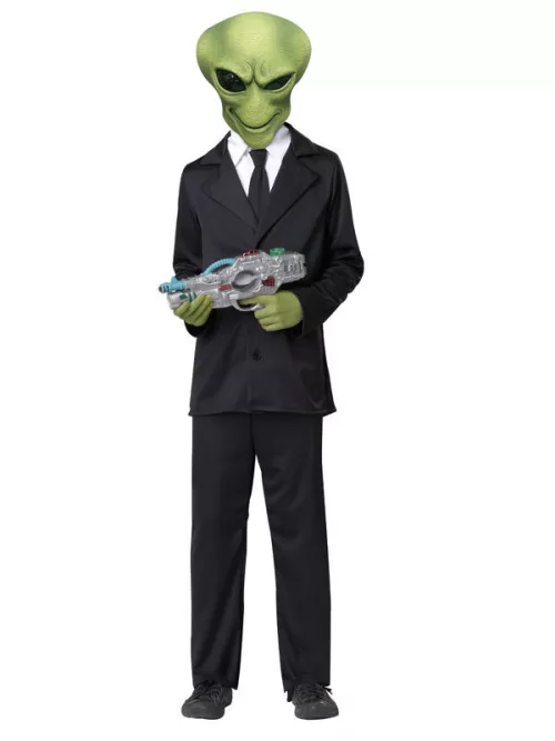 Photo du produit Masque et gants alien adulte