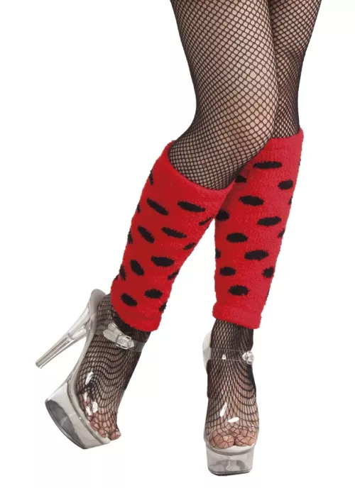 Photo du produit Jambières à pois rouge et noire