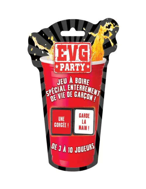 Photo du produit Jeu à boire enterrement de vie de garçon