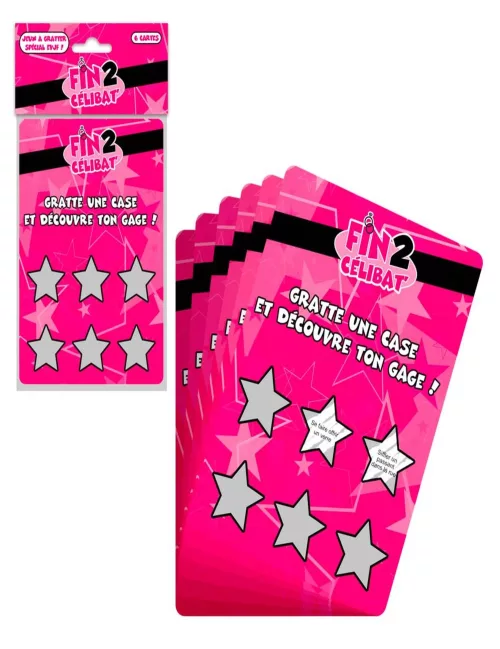 Photo du produit Jeu à gratter enterrement de vie de jeune fille