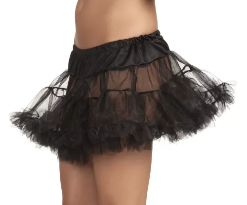 Photo du produit Jupon noir en tulle femme
