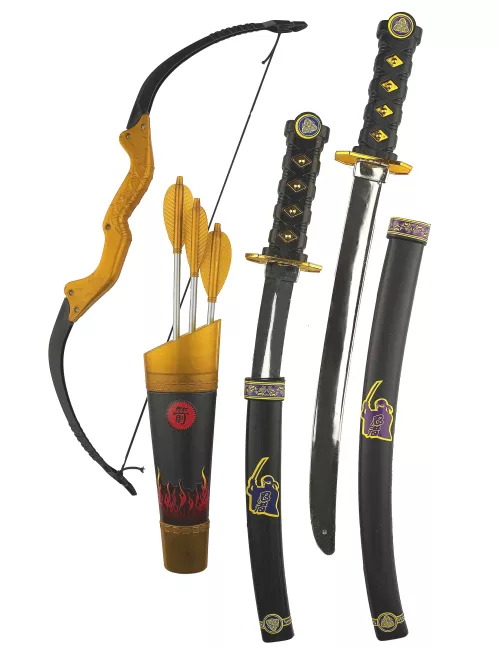 Photo du produit Kit accessoires armes et arc ninja enfant