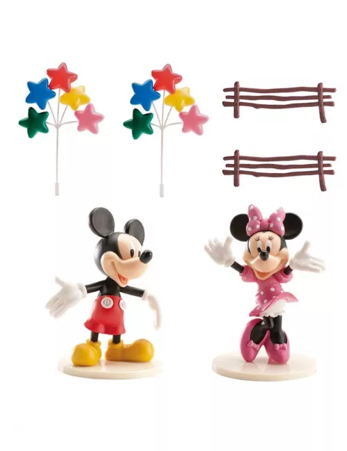 Photo du produit Kit de décorations de gâteau Mickey et Minnie