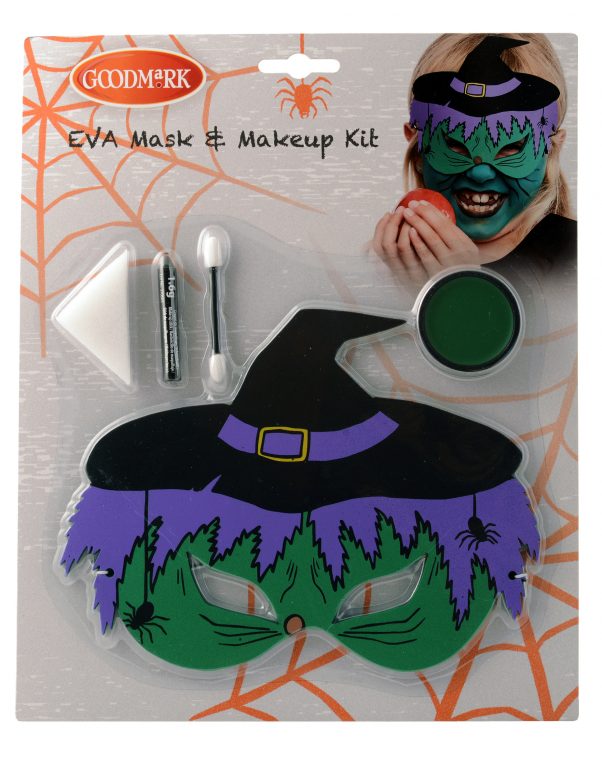 Photo du produit Kit maquillage et masque sorcière