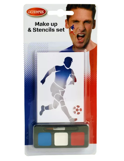 Photo du produit Kit maquillage et pochoir supporter France
