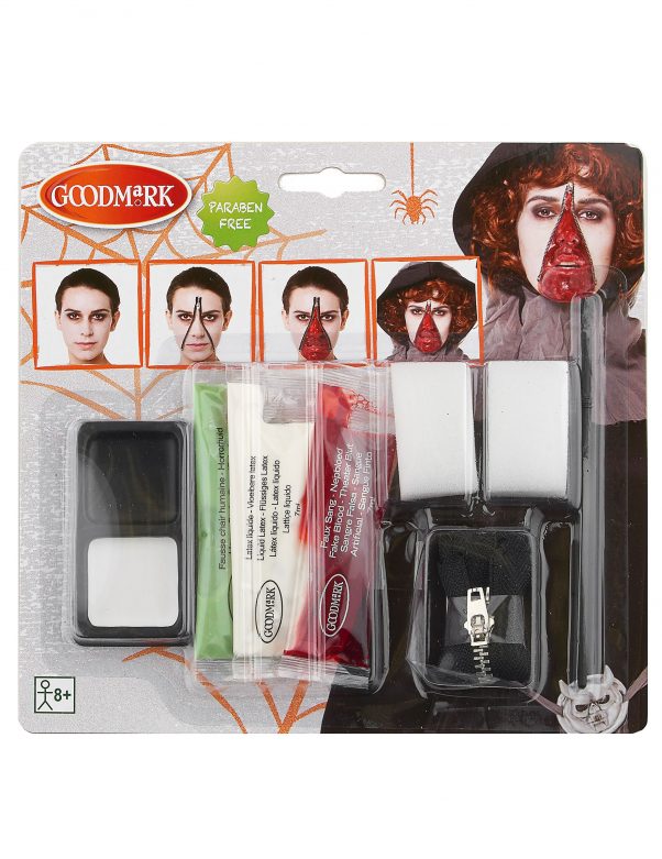 Photo du produit Kit maquillage fermeture éclair adulte Halloween