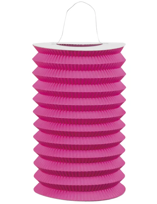 Photo du produit Lampion en papier fuschia