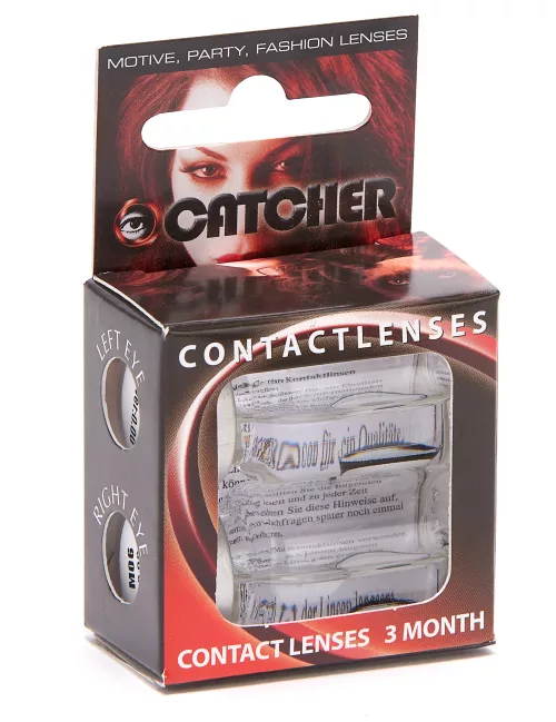 Photo du produit Lentilles fantaisie oeil de l'enfer adulte