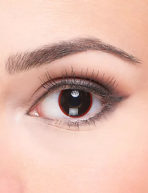Photo du produit Lentilles fantaisie oeil de l'enfer adulte