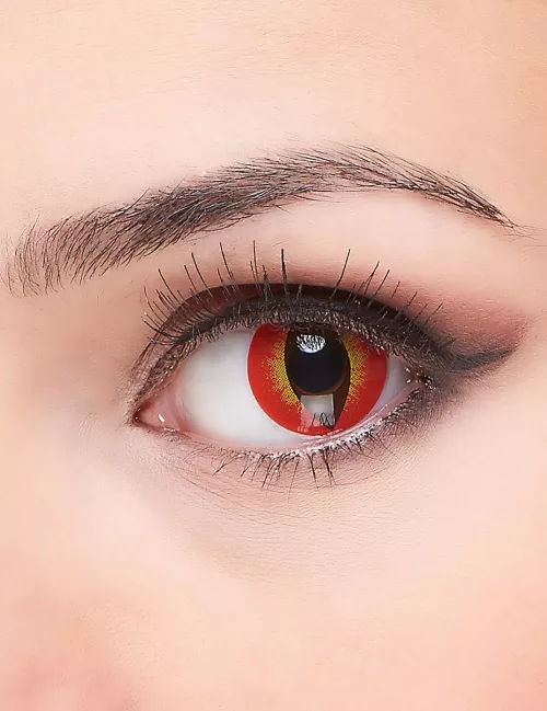 Photo du produit Lentilles fantaisie oeil du mal adulte