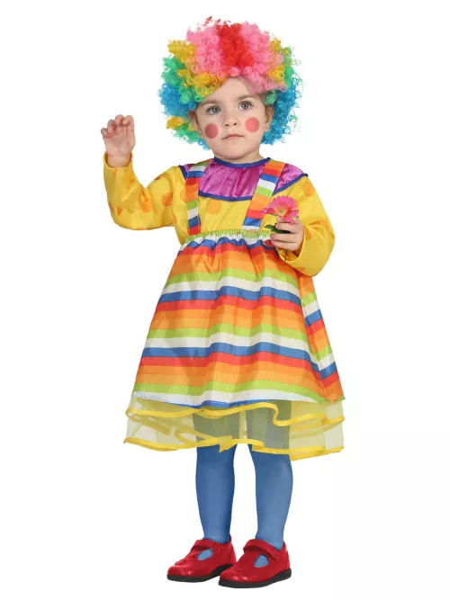 Photo du produit Déguisement clown multicolore bébé
