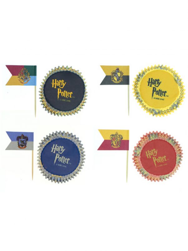 Photo du produit Lot de 100 décorations pour cupcakes - Harry Potter