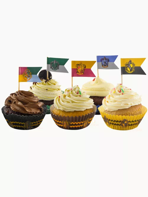 Photo du produit Lot de 100 décorations pour cupcakes - Harry Potter