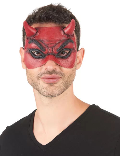 Photo du produit Loup en latexdémon adulte