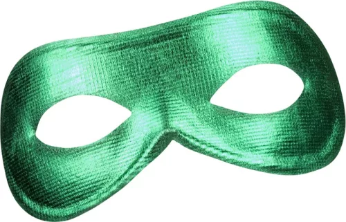 Photo du produit Loup métallisé vert adulte