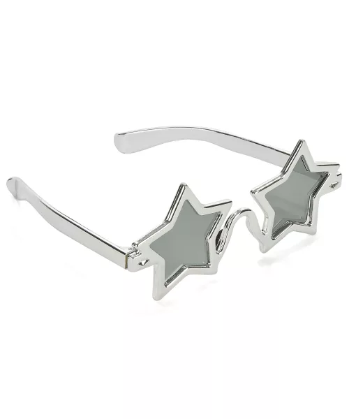 Photo du produit Lunettes argentées étoile adulte