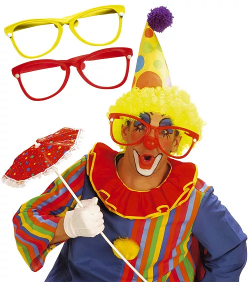 Photo du produit Lunettes de clown géantes adulte