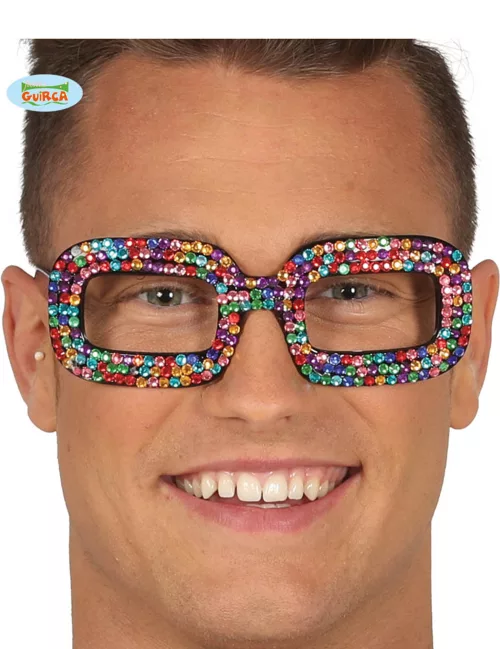 Photo du produit Lunettes pop multicolores adulte