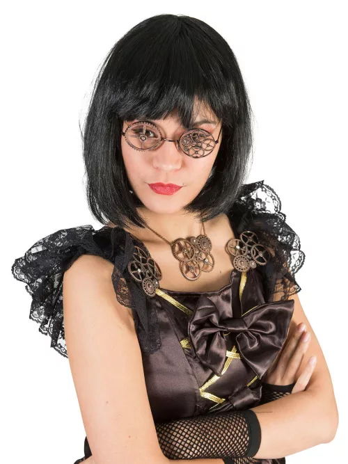 Photo du produit Lunettes rondes bronze Steampunk