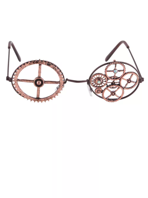 Photo du produit Lunettes rondes bronze Steampunk