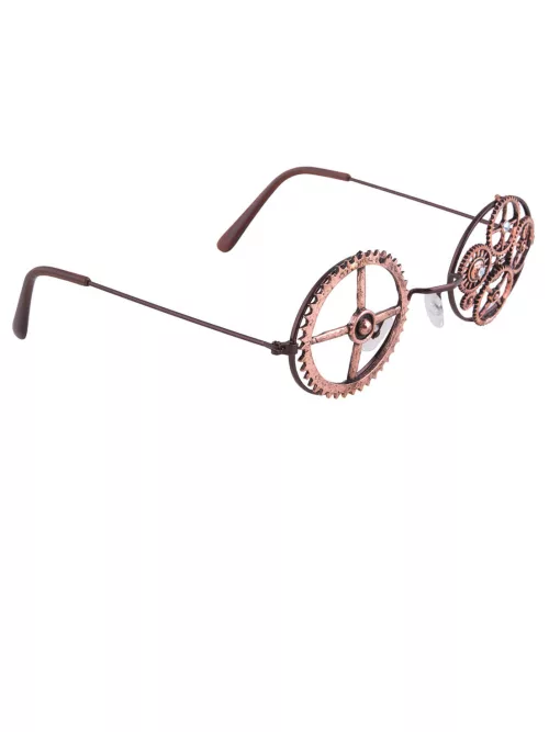 Photo du produit Lunettes rondes bronze Steampunk
