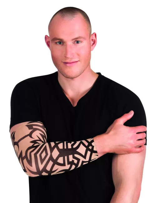Photo du produit Manche tatouages tribal adulte