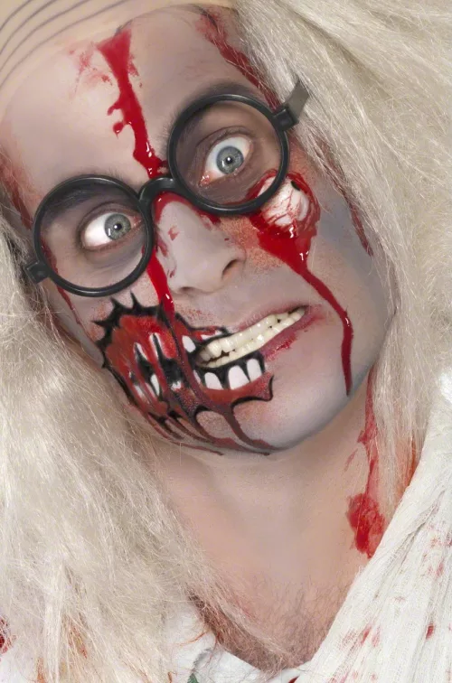 Photo du produit Kit maquillage zombie réaliste adulte Halloween