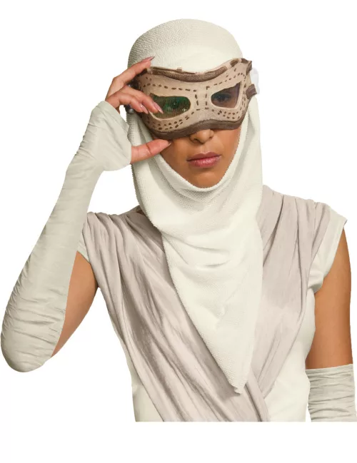 Photo du produit Masque avec cagoule Rey Star Wars VII femme